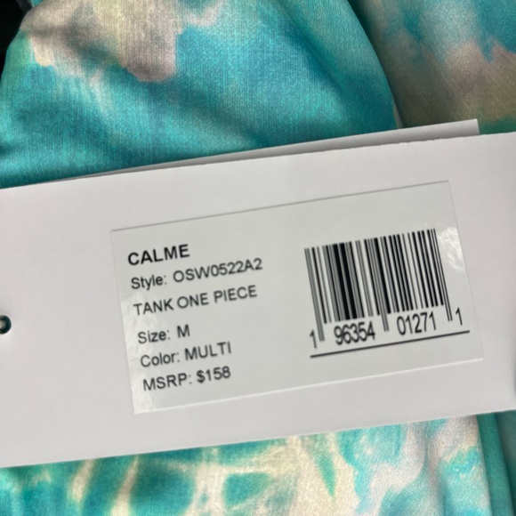 Johnny Was CalmeTank One Piece Swimsuit - Picture 5 of 6